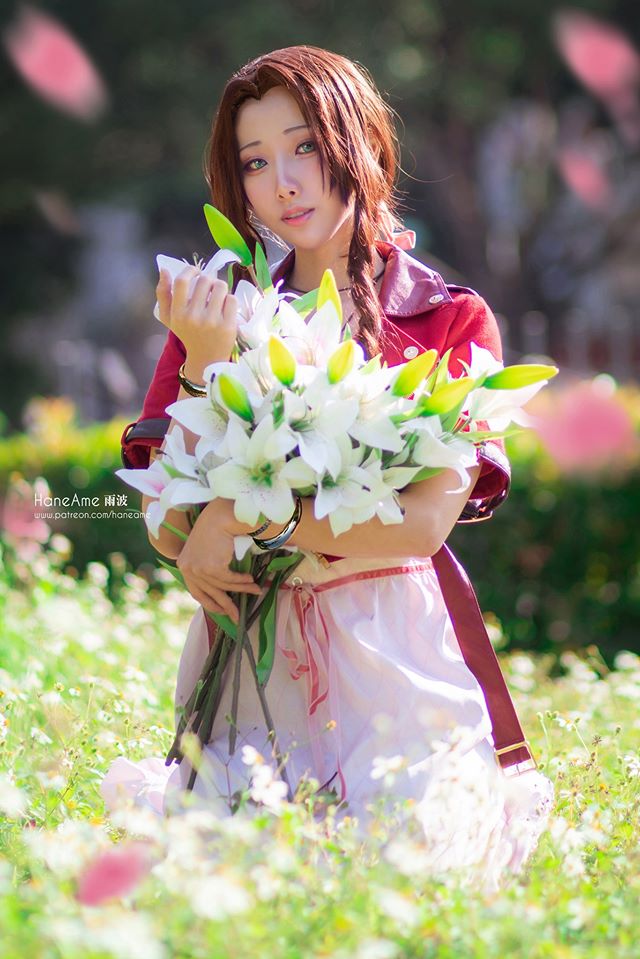 Rain waves_ HaneAme - NO.107 April 2020 Aerith (Final Fantasy - Alice)(23)